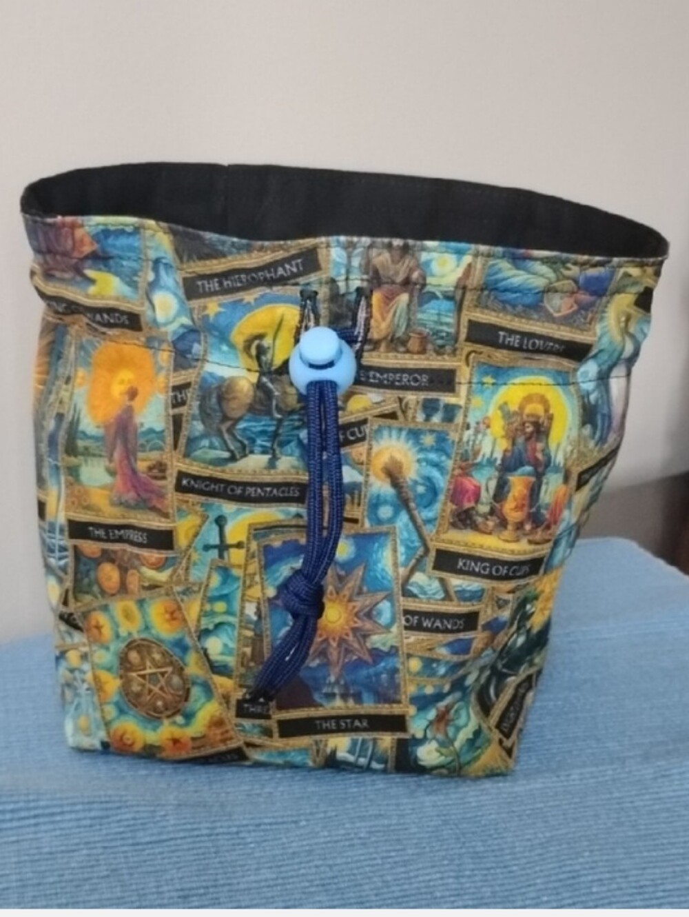 Tarot Card Print Mini Bag in Multi-Color - Picture 3 of 11